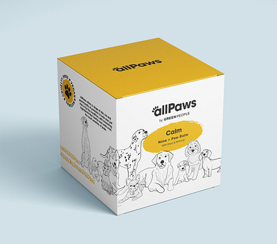 AllPaws - Pet care range packaging - Part 2 branding design graphic design hand drawn illustration logo