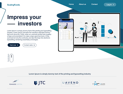 FinTech Website Redesign animation branding colors design icon illustration typography ui ux vector