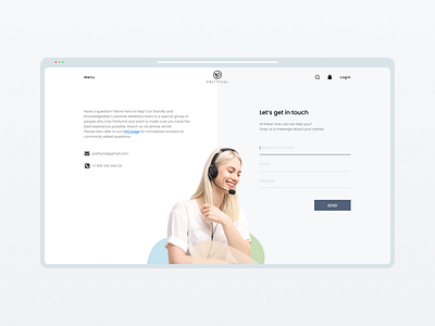 Contact us contact design flat minimal minimalistic typography ui web