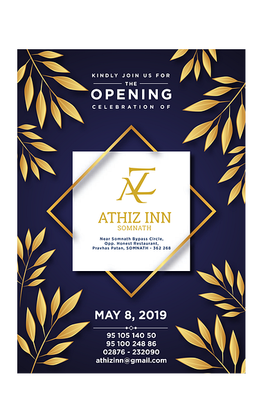 INVITATION branding design illustration logo vector