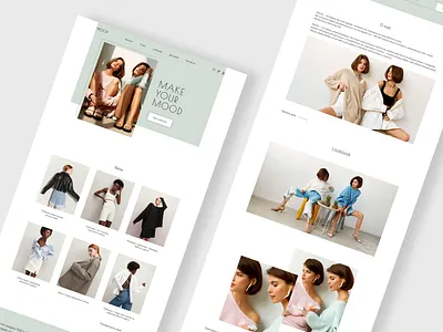 Интернет-магазин 2Mood design ui ux