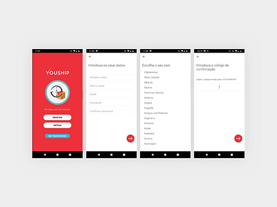 YouShip - Mobile App mobileapp