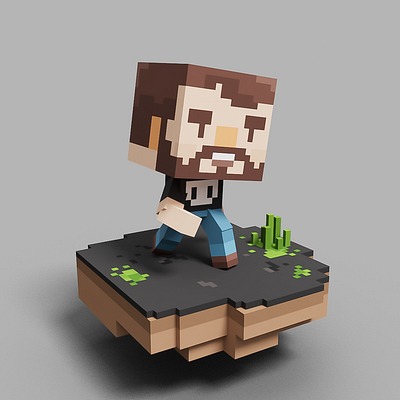 #001 Scott collectible magicavoxel nft pixel voxelart