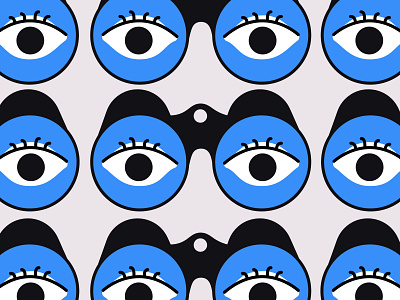 Binos bino binoculars design eyes flat icons illustration line looking glass shape vector