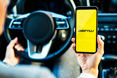 Driftuj branding design grafika graphic design graphics logo logodesign logos modern logo motosport ui