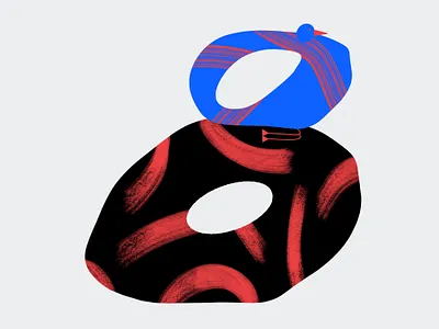 36 days of type // number 8 36daysoftype characterdesign colourful design digitalillustration illustration illustrator textures