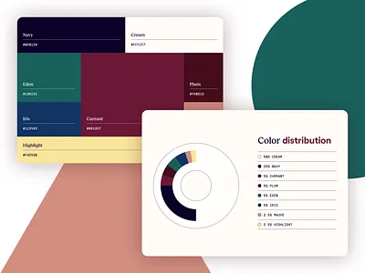 B2B SaaS - Color Palette b2b brand agency brand book brand designer brand guide brand identity branding color color palette colors illustration modern saas style guide