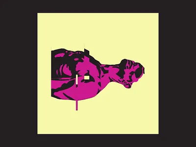 Skin and Shadow 02 body design digital art illustration man painting