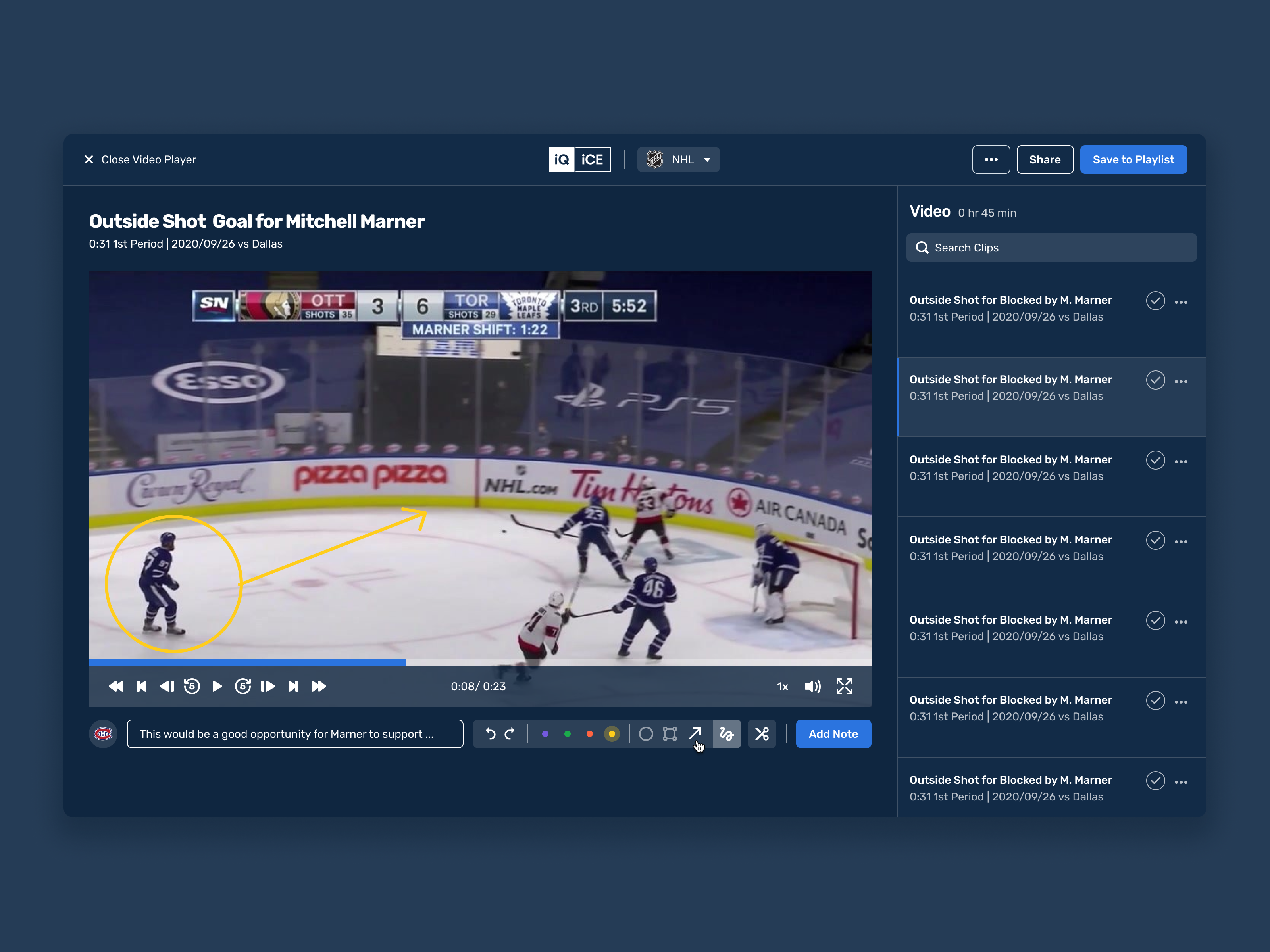 Example of Video Annotation