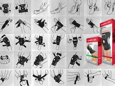 Mueller graphic design illustration infographics packaging