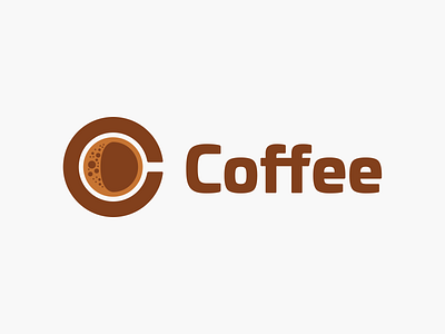 Coffee! brand brand identity branding branding design brown bubble bubbles cafe coffee cup design dring icon illustration logo logo design logotype mark symbol