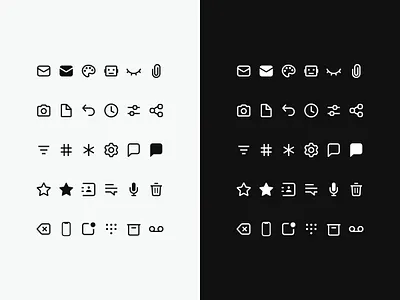 Icons branding glyphs graphic design iconography icons illustration mobile app ui vector