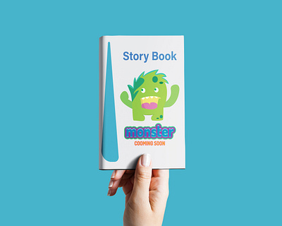 Story monster book cover 3d animation branding design graphic design illustration logo motion graphics ui vector