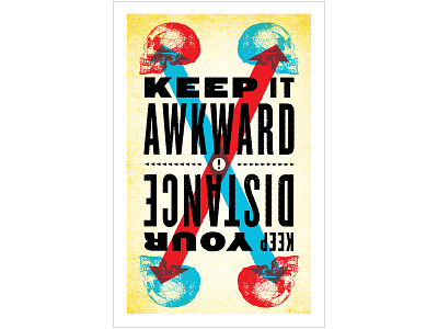 Covid Safety Posters covid design graphic design illustration poster poster design print typography