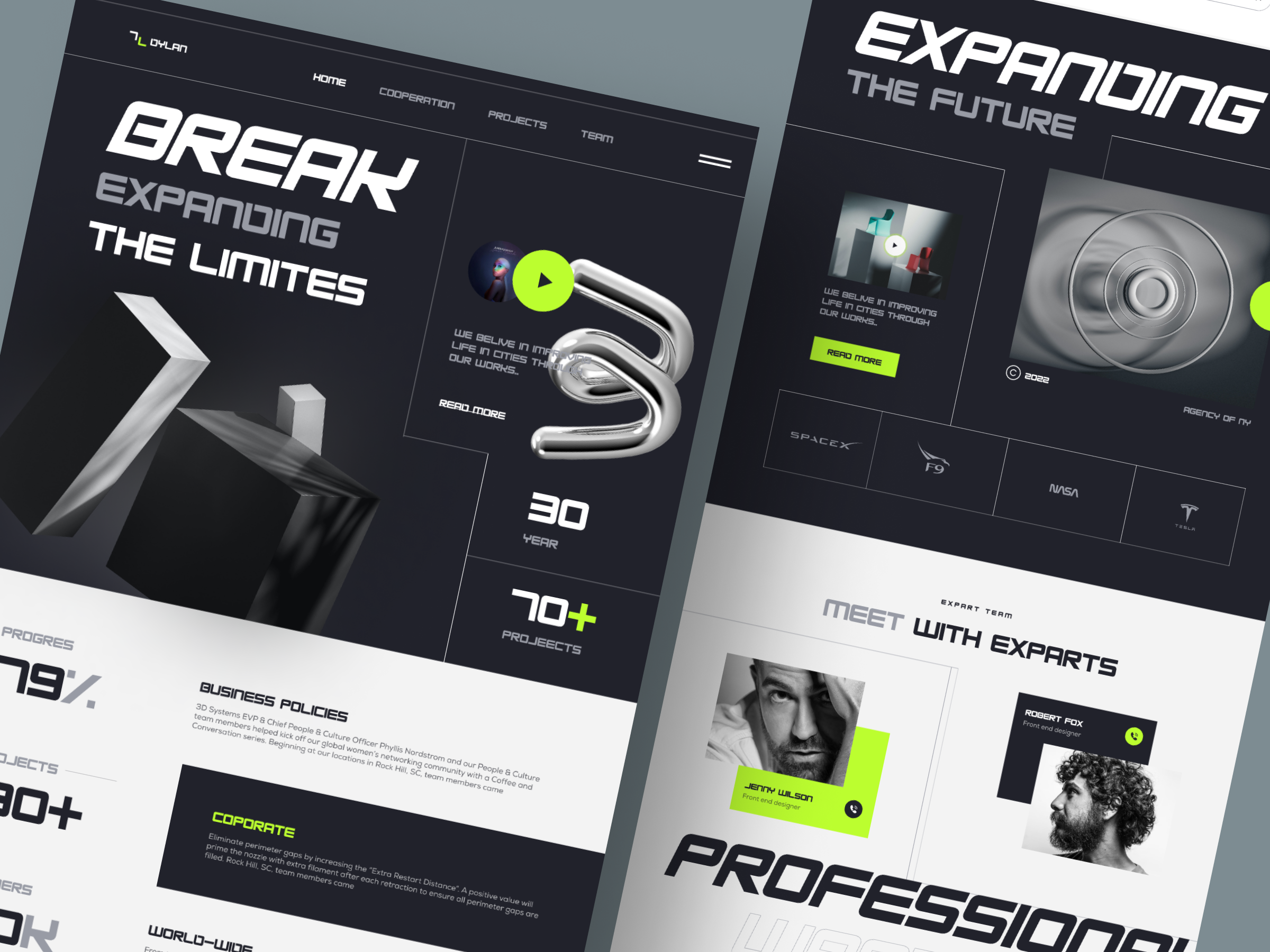 Example of Custom Website Design Dev Ready In Figma