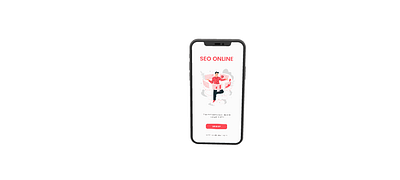 SEO ONLINE 3d learn mockup ui ux