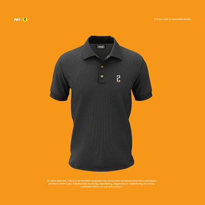 Polo T-Shirt - ZIFFAY apparel brand design branding design flat identity branding logo logo design minimal t shirt