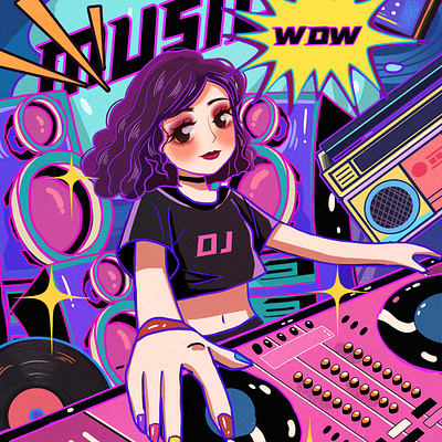 Illustration branding design illustration