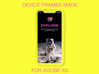 Out of this world device frames for Adobe XD and Figma adobe xd figma graphic design illustration ui ux vector