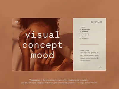 Visual Concept Mood aesthetic beauty bohemian boho boho style contemporary design font illustration