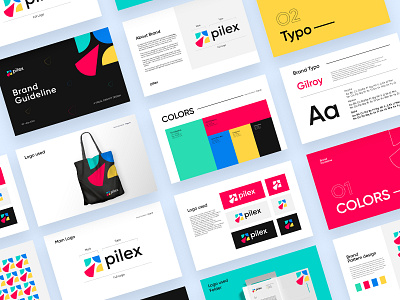 pilex branding abstract logo app icon brand design brand development brand identity brand identity design brand mark branding business branding colorful logo corporate identity letter beanding logo logo design logos minimalist visual identity