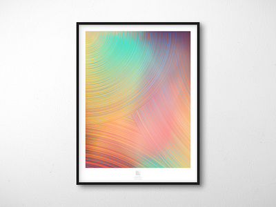 Randomization Poster Series - 01 // Radiation abstract abstract poster adobe illustrator blend mode circles cocentric colorful extension geometric illustrator illustrator plugin metallic mockup overlap poster poster design print design randomill shiny