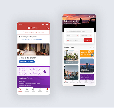 Hotel.com Redesign booking dailypractice dailypratices design hotel.com redesign travel ui