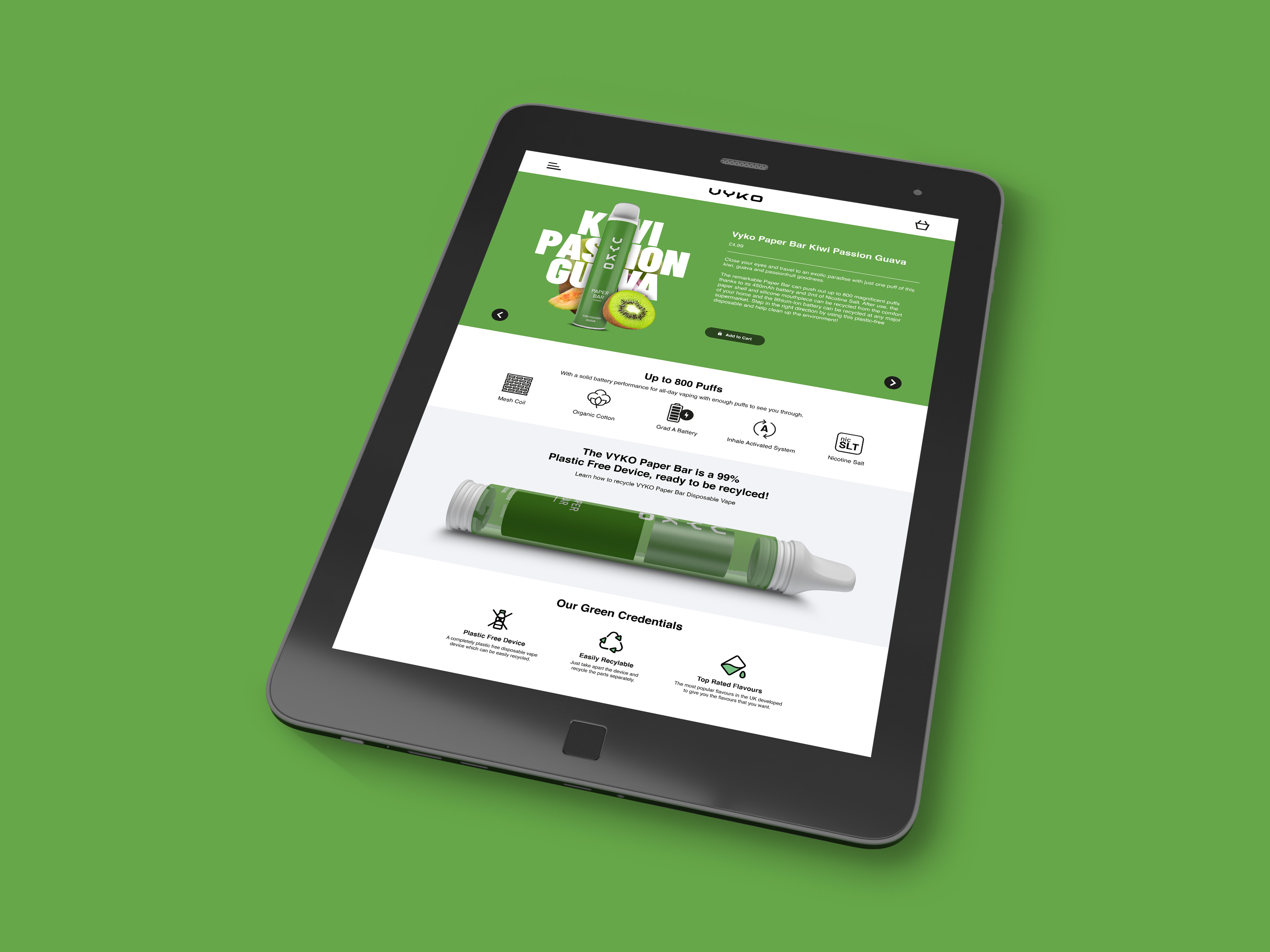 Recyclable Disposable Vapes by Reno Rennie on Dribbble