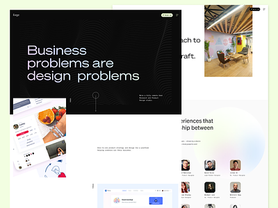 Forge Homepage exploration branding case studies design agency design studio responsive design web design