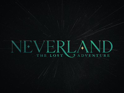 Neverland: The Lost Adventure branding creative direction design graphic design logo