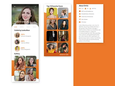 The Code – Dating App Design app appdesign date dating ui ux