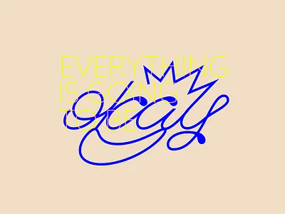 Another Okay Piece branding exploration illustration lettering lettering design letters logo logotype typographic typographic piece typography