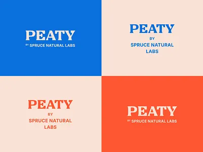 Peaty: Brand Identity Logotype brand identity branding bright colorful design graphic design gummy healthy food illustration line art line logo logo logotype natural orange packaging supplement type typography