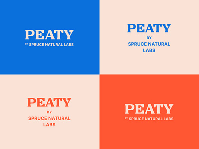 Peaty: Brand Identity Logotype brand identity branding bright colorful design graphic design gummy healthy food illustration line art line logo logo logotype natural orange packaging supplement type typography