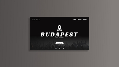 Live Concert Landing Page UI (DailyUI #003) 003 dailyui design graphic design ui website