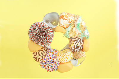 Hues For Days - Sunny Brooke 3d 3d modeling blender design graphic design illustration