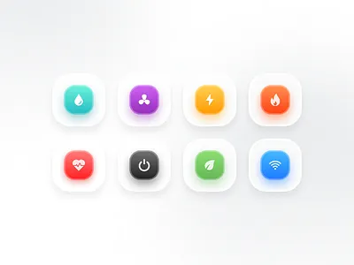 Main buttons for mobile apps 3d app app button branding button clean components cta design free freebie glossy gradient ios mobile app pack smooth ui ui elements ux