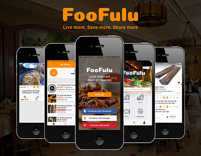 FooFulu android app app development design graphic design ios app logo ui ux