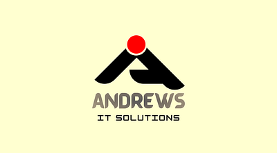 Sample Logos for Andrews IT Solution branding design flatminimalist graphic design icon illustration inkscape logo vector