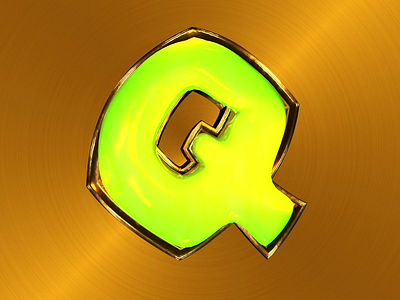 Q 36daysoftype 3d 3dart 3dfont 3dtype aftereffects animation c4d cinema 4d cinema4d design fluid gold graphic design kinetictypography logo logoanimation motion graphics typeanimation typography