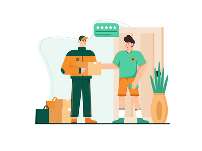 Cash on Delivery illustration illustration