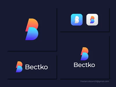 B Abstract Logo Mark abstract app b b letter b logotype brand identity branding clean creative design flat icon logo logo design logo designer minimal modern modern logo simple vector