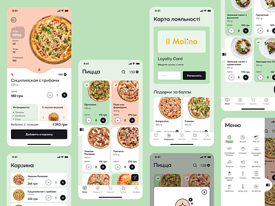 ilMolino - Food Delivery App app product design ui ux