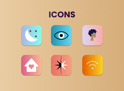 Icons app dailyui design icon illustration logo typography ui ux