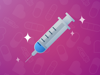 Medicine icon - Syringe art cartoon colorful covid design doctor drugs fancy flat graphic design icon illustration kids medicine style syringe tool ui vaccine vector