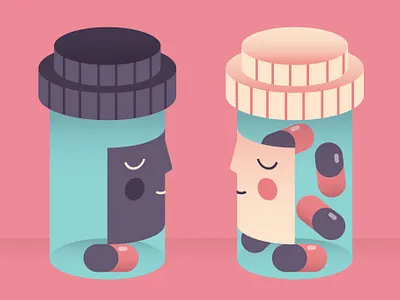 Black patient discrimination balck cancer character design discrimination draft dribbble drug flat illo illustration illustrator medicine news patient pill pills shot vector