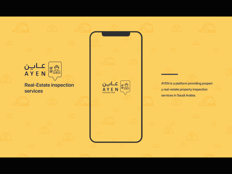AYEN - Real Estate Inspection Services android architecture ayen construction handyman house ios mobile app property real estate sale ui user experience user interface web app worker