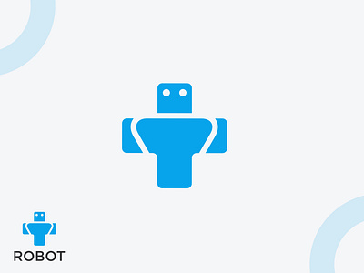 (Robot + Plus Icon) | RobotMan app logo art branding branding logo colorful creative design icon identity illustration logo design logo mark logo type man logo modern modern logo plus icon robot logo ui vector