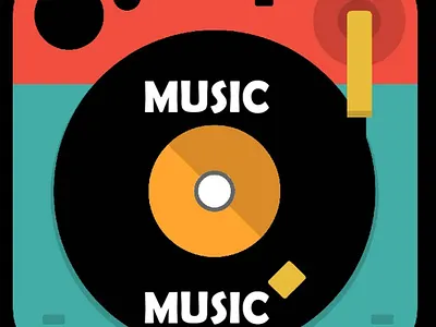 Love Music design illustration