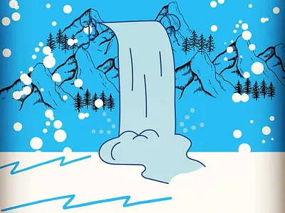 Good Snowey Regions design illustration